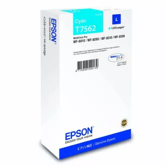 Epson T7562 (C13T756240) - Tintenpatrone, cyan Epson T7562 (C13T756240) - Tintenpatrone, cyan