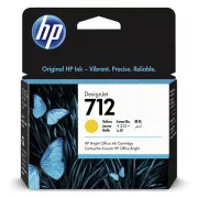 HP 712 (3ED69A) - Tintenpatrone, yellow (gelb)