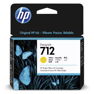 HP 712 (3ED69A) - Tintenpatrone, yellow (gelb) HP 712 (3ED69A) - Tintenpatrone, yellow (gelb)