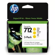 HP 712 (3ED79A) - Tintenpatrone, yellow (gelb)