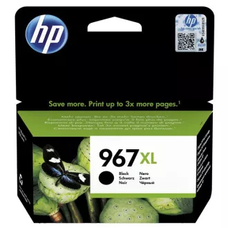 HP 963-XL (3JA30AE#301) - Tintenpatrone, black (schwarz)