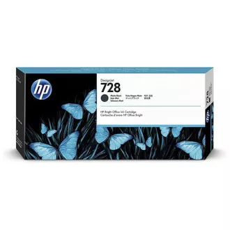 HP 728 (3WX25A) - Tintenpatrone, matt black (mattschwarz)
