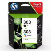 HP 303 (3YM92AE) - Tintenpatrone, black + color (schwarz + farbe)
