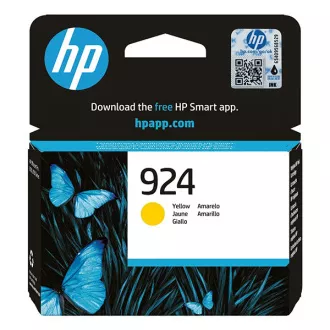 HP 924 (4K0U5NE#301) - Tintenpatrone, yellow (gelb)