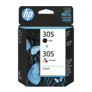 HP 305 (6ZD17AE#301) - Tintenpatrone, black + color (schwarz + farbe)