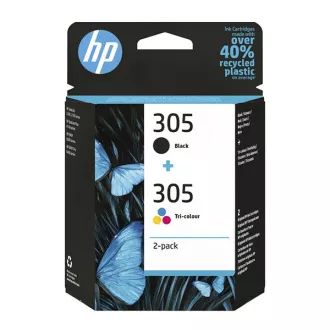 HP 305 (6ZD17AE#301) - Tintenpatrone, black + color (schwarz + farbe)