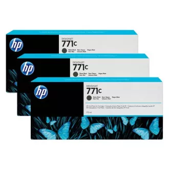 HP 771C (B6Y31A) - Tintenpatrone, matt black (mattschwarz) 3stk
