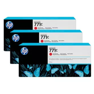 HP 771C (B6Y32A) - Tintenpatrone, red (rot) 3stk