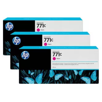 HP 771C (B6Y33A) - Tintenpatrone, magenta 3stk HP 771C (B6Y33A) - Tintenpatrone, magenta 3stk
