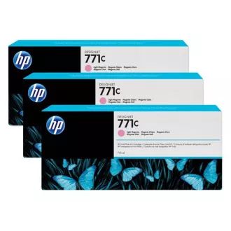 HP 771C (B6Y35A) - Tintenpatrone, light magenta (helles magenta) 3stk HP 771C (B6Y35A) - Tintenpatrone, light magenta (helles magenta) 3stk