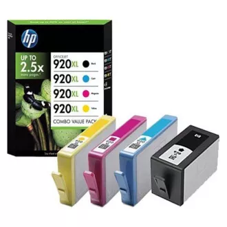 HP 920-XL (C2N92AE#301) - Tintenpatrone, black + color (schwarz + farbe)