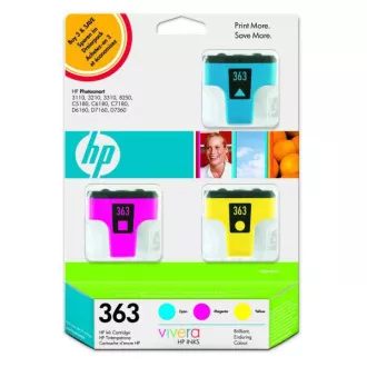 HP 363 (CB333EE) - Tintenpatrone, color (farbe) 3stk