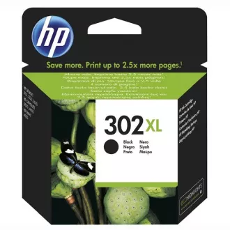 HP 302-XL (F6U68AE#301) - Tintenpatrone, black (schwarz)
