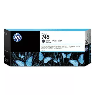 HP 745 (F9K05A) - Tintenpatrone, matt black (mattschwarz)