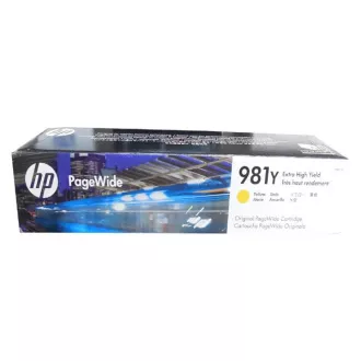 HP 981Y (L0R15A) - Tintenpatrone, yellow (gelb) HP 981Y (L0R15A) - Tintenpatrone, yellow (gelb)