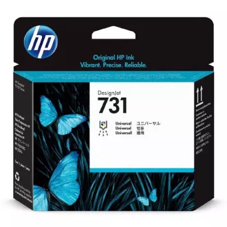HP 731 (P2V27A) - Druckkopf, black (schwarz)