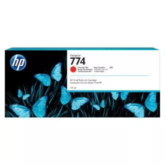 HP 774 (P2W02A) - Tintenpatrone, red (rot)