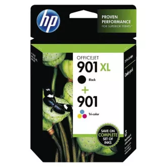 HP 901 (SD519AE) - Tintenpatrone, black + color (schwarz + farbe) HP 901 (SD519AE) - Tintenpatrone, black + color (schwarz + farbe)