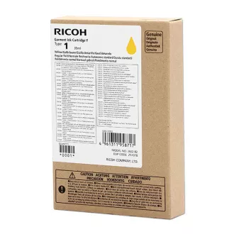 Ricoh 257078 - Tintenpatrone, yellow (gelb)
