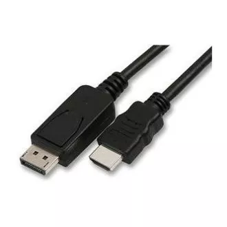 Videokabel DisplayPort-Stecker - HDMI-Stecker, 5m, schwarz