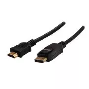 Videokabel DisplayPort-Stecker - HDMI-Stecker, 5m, schwarz, Logo-Blister, SELL OUT