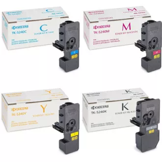 Kyocera TK-5240CMYK - toner, black + color (schwarz + farbe) Kyocera TK-5240CMYK - toner, black + color (schwarz + farbe)