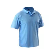 Poloshirt mit kurzen Ärmeln MICHAEL, himmelblau, Größe
