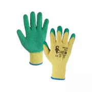 Beschichtete Handschuhe ROXY, gelb-grün, Größe