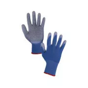 BRITA DOTS Handschuhe, getaucht in PU- und PVC-Targets, Größe:
