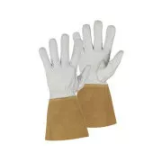CXS LORNE Handschuhe, Schweißen, grau - braun, Größe