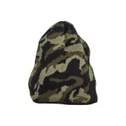 CRAMBE Mütze gestrickt Camouflage