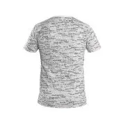 T-Shirt CXS DARREN, Kurzarm, Print CXS Logo, weiß, Größe
