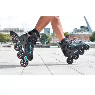 Rollschuhe Movino Cruzer B2 Mint/Pink