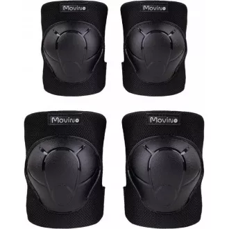 MOVINO Cariboo® Ellbogen- und Knieschoner-Set, schwarz MOVINO Cariboo® Ellbogen- und Knieschoner-Set, schwarz