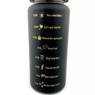 Motivations-Sportflasche 3in1, 2000 ml   900 ml   300 ml
