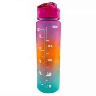Motivations-Sportflasche 3in1, 2000 ml   900 ml   300 ml
