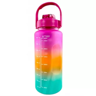 Motivations-Sportflasche 3in1, 2000 ml   900 ml   300 ml