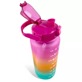 Motivations-Sportflasche 3in1, 2000 ml   900 ml   300 ml