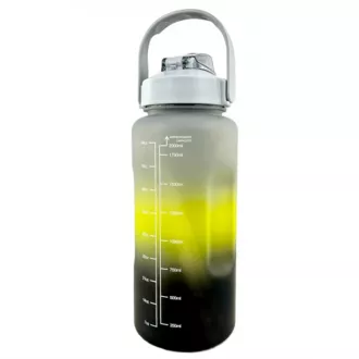 Motivations-Sportflasche 3in1, 2000 ml   900 ml   300 ml
