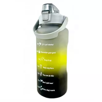 Motivations-Sportflasche 3in1, 2000 ml   900 ml   300 ml