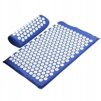 Akupressur PREMIUM Übungsmatte mit Kissen 67x42x2 cm