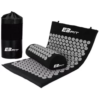 Akupressur PREMIUM Übungsmatte mit Kissen 67x42x2 cm