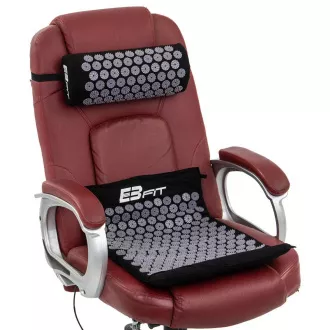 Akupressur PREMIUM Übungsmatte mit Kissen 67x42x2 cm