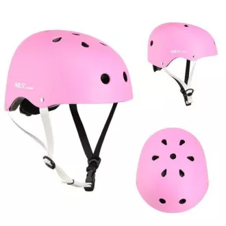 Freestyle Helm NEX rosa und weiß