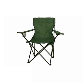 Camping-Klappstuhl, schwarz