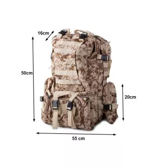 Lynx Tarnrucksack, militärisches Tarnmuster - 48,5 l