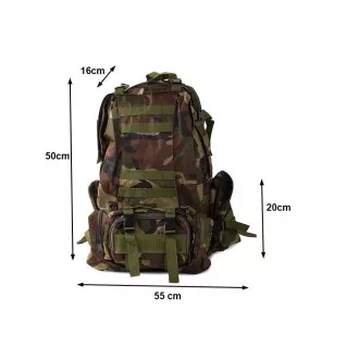 Lynx Tarnrucksack, militärisches Tarnmuster - 48,5 l