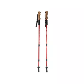 Nordic Walking-Trekkingstöcke mit ergonomischem Korkgriff, 135 cm, 2 Stück