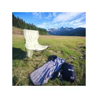 Großer klappbarer Campingstuhl 40x40x68 cm
