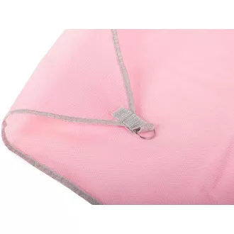 Stranddecke 200x200, rosa